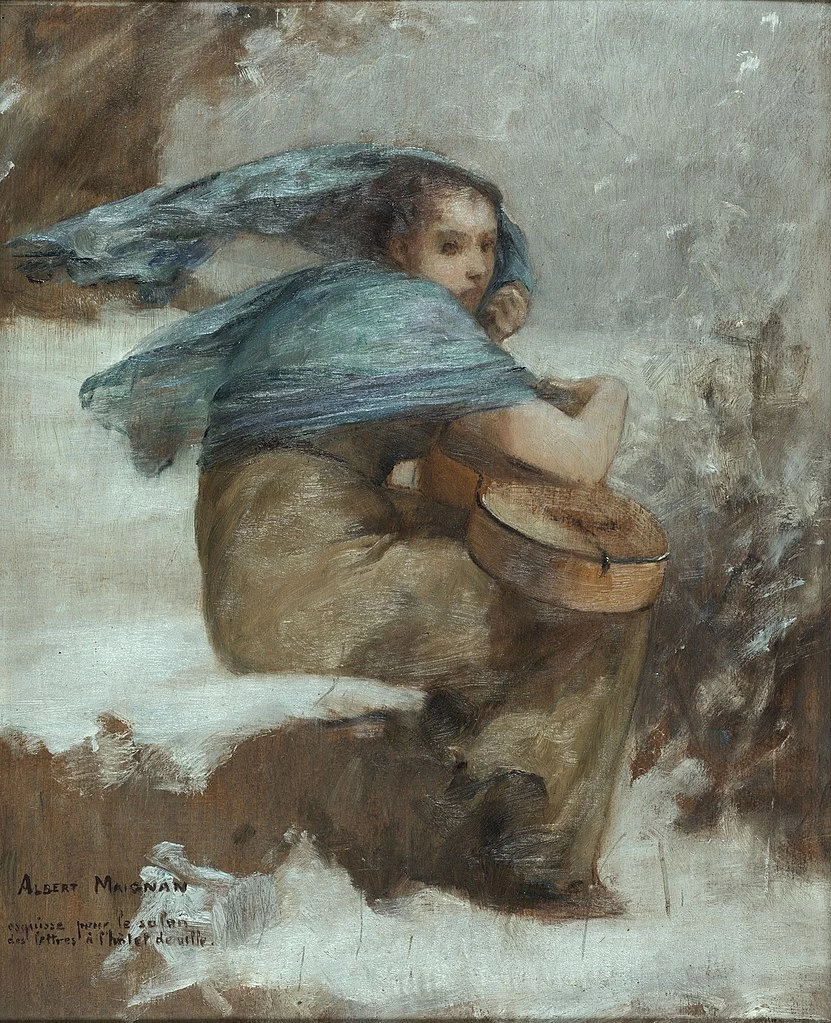 Albert Maignan - La cicala, Musée des Beaux, Arts de la ville de Paris